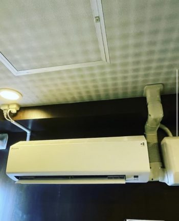 施工の写真