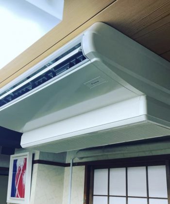 施工の写真