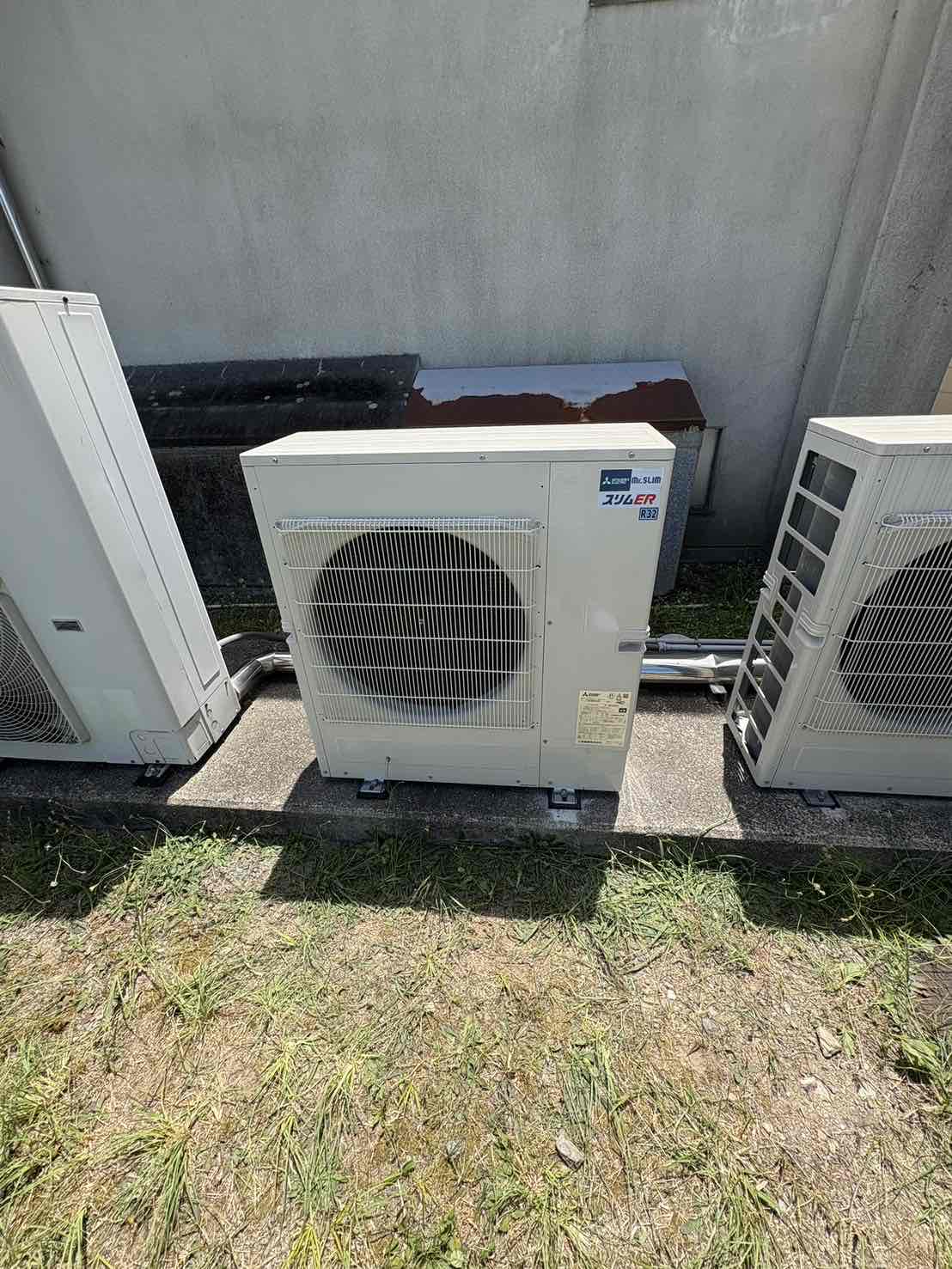 施工の写真
